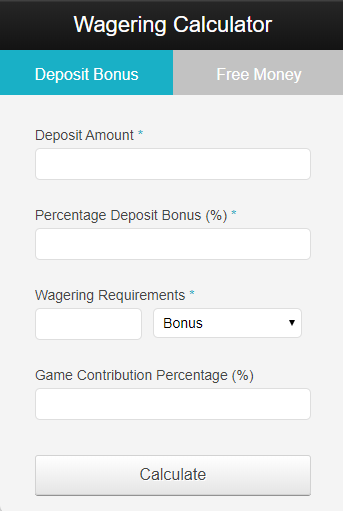 wagering calculator